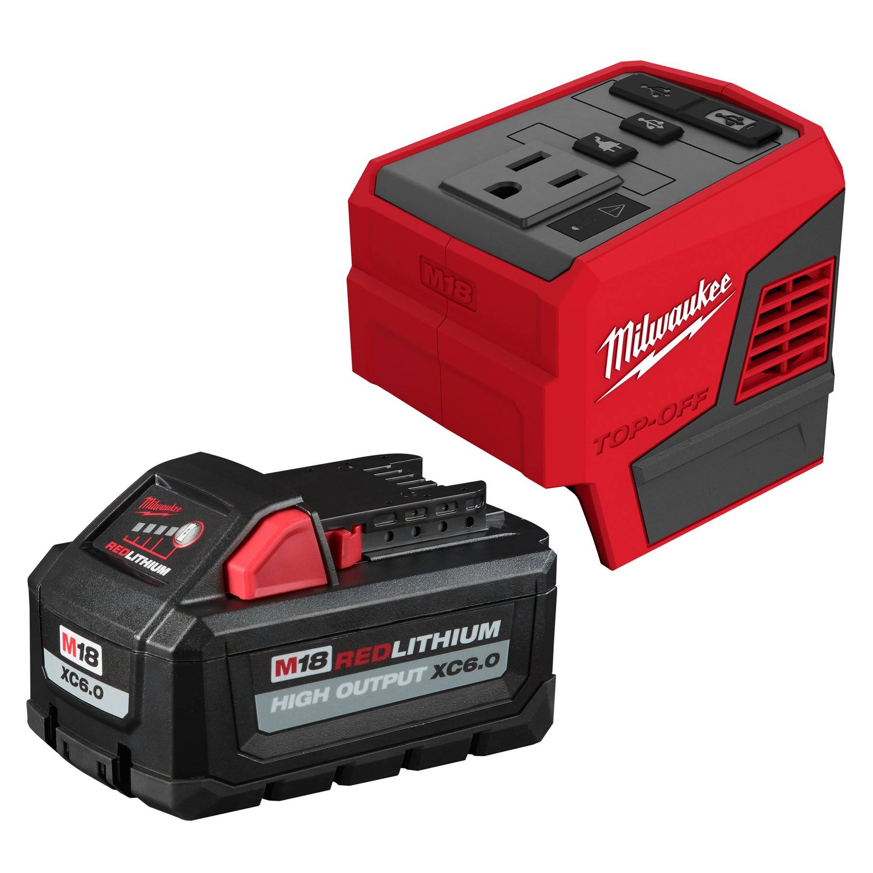 Milwaukee M18 Top-Off Power Supply & Battery 2846-21HO-Instock
