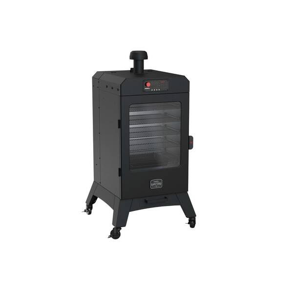 Oakford 1400 Pellet Grill Vertical Smoker in Black