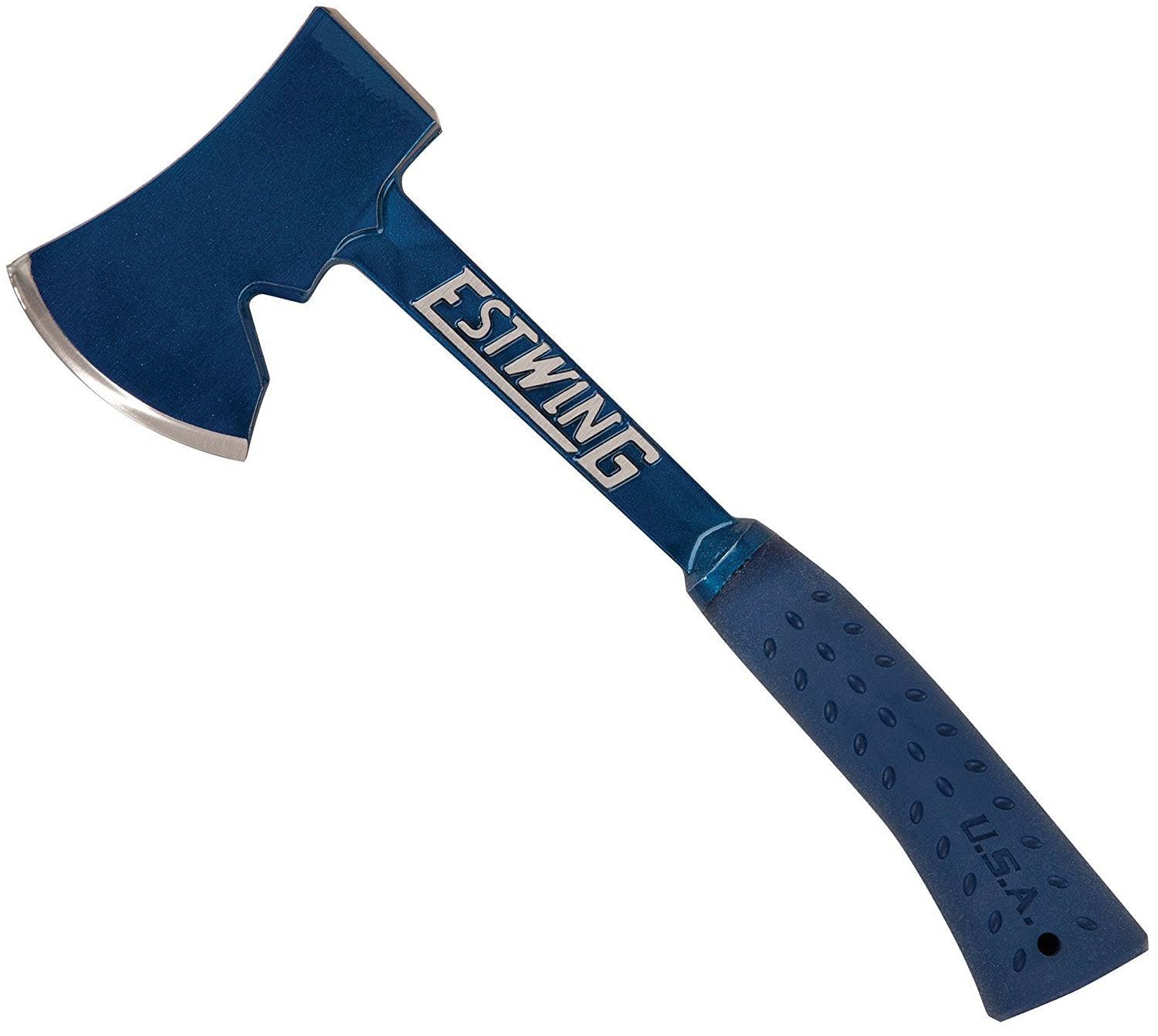 Estwing Blue Campers Axe with Stake Puller