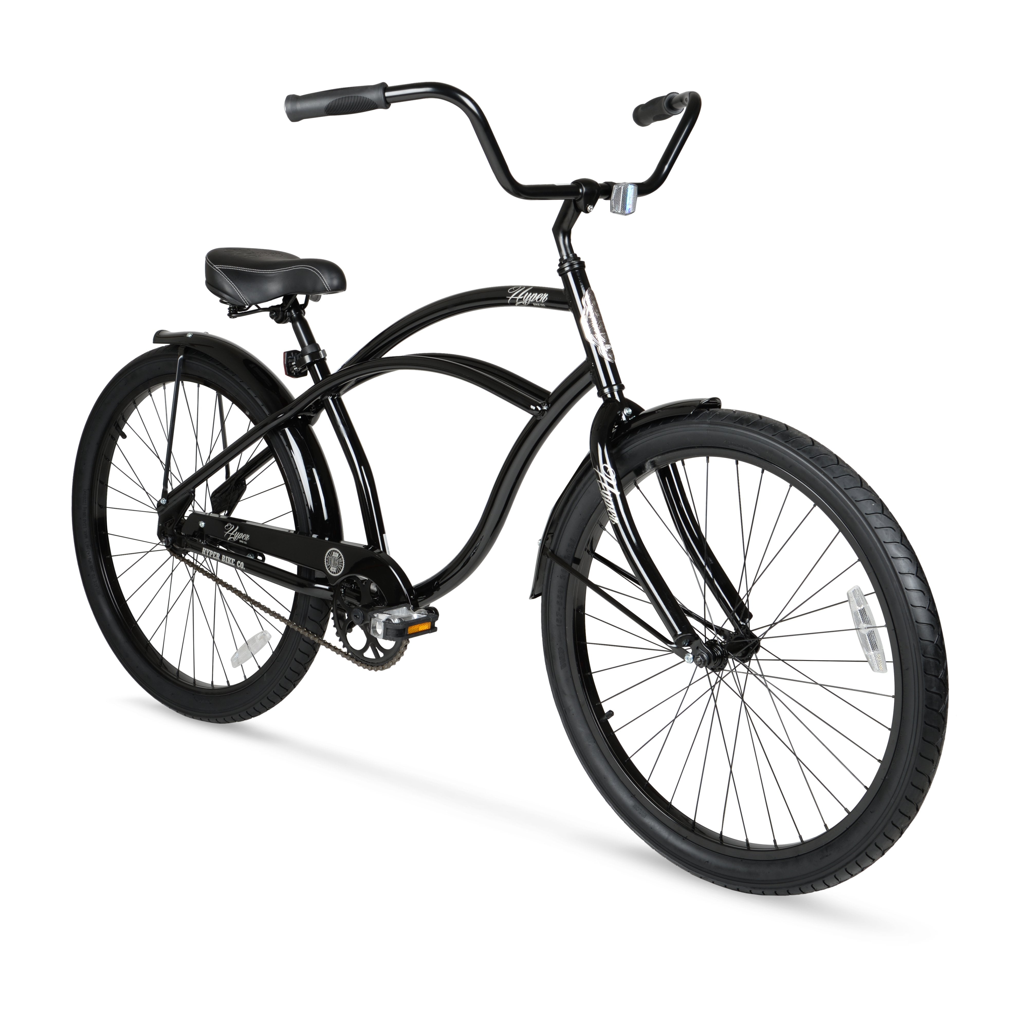 Bicycle Men's 26 In. Beach Cruiser Bike. Black