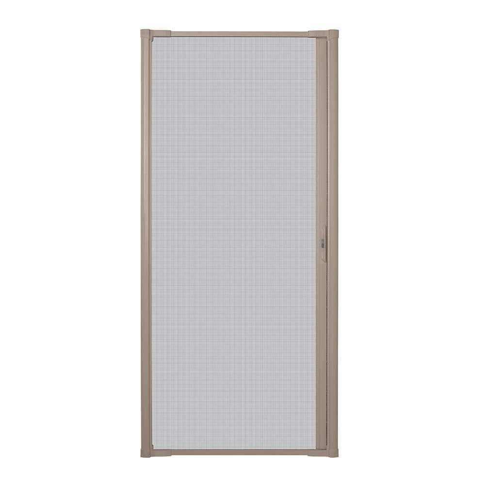 Andersen Luminaire Retractable Insect Screen - Single Door Width in Sandtone