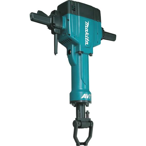 15 Amp 1-1/8 in. Hex Corded 70 lb. AVT Breaker Hammer with Anti-Vibration Technology. Cart and (4) Bits