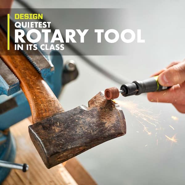 ONE+ 18V Cordless 2- Tool Combo Kit with Rotary Tool Station. Dual Temperature Glue Gun. 2.0 Ah Battery and Charger