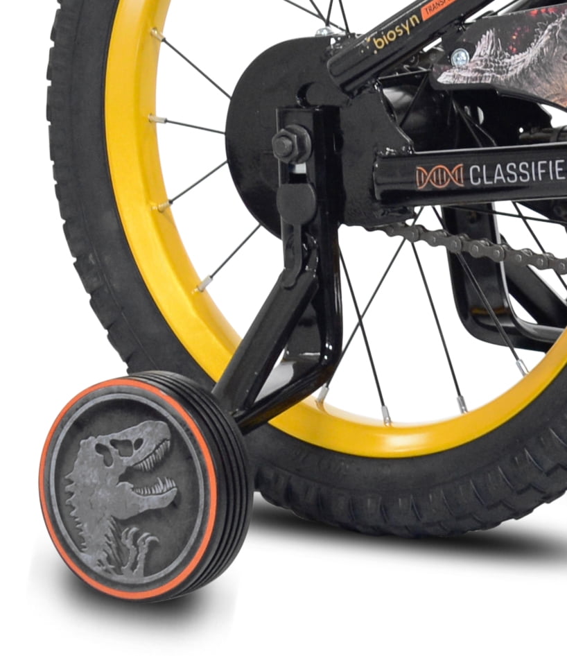 World? 16 Dino Battle Boys Bicycle. Black