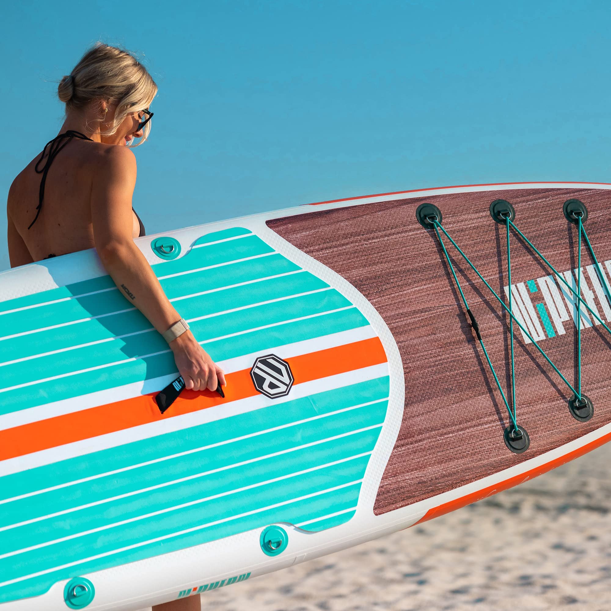 Niphean Inflatable Stand Up Paddle Board with SUP Accessories