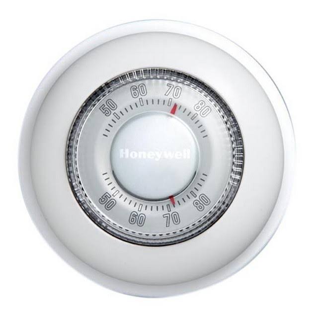 Honeywell YCT87K1003 Round Heat Only Manual Thermostat