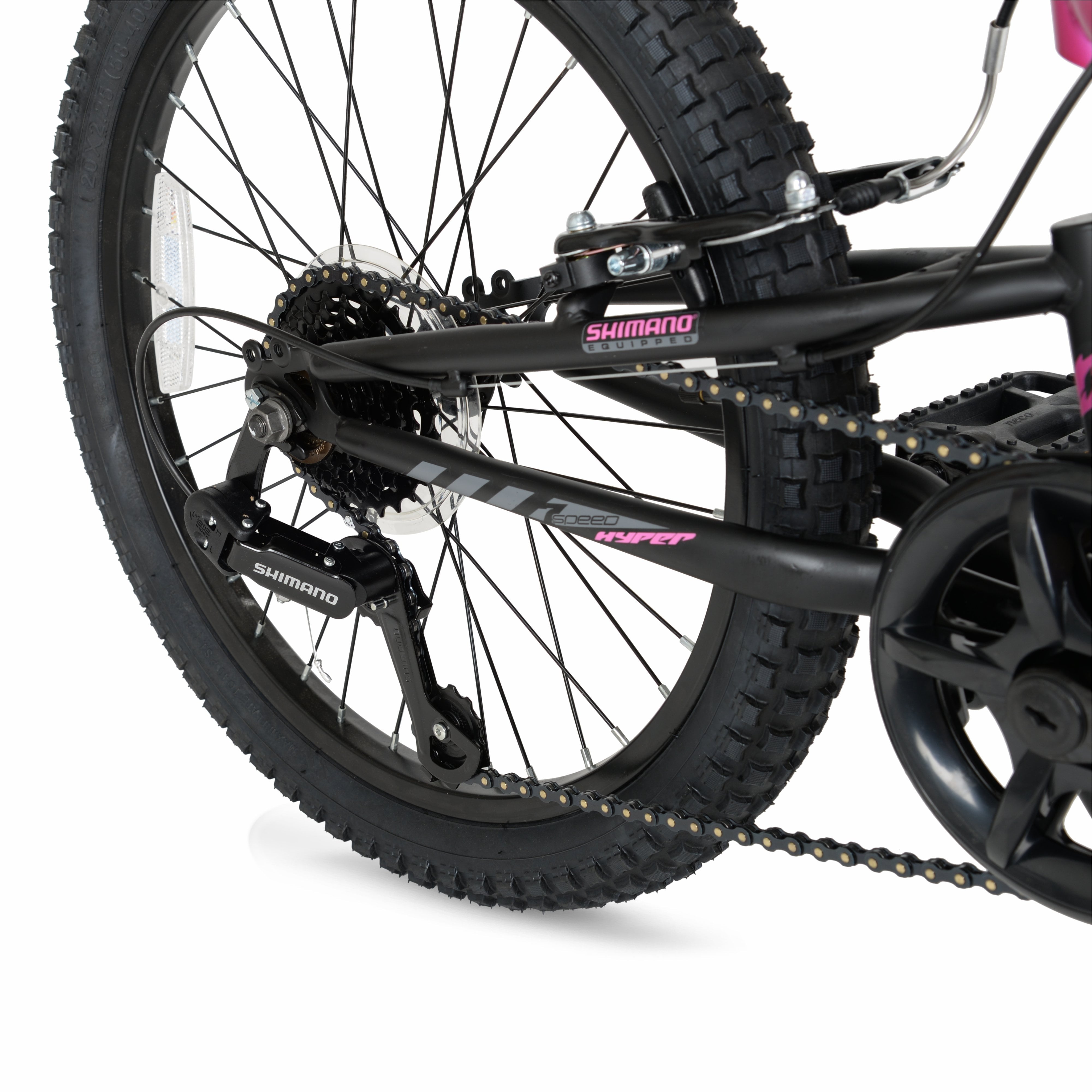 Bicycle 20 Girls Swift Mountain Bike. Kids. Magenta