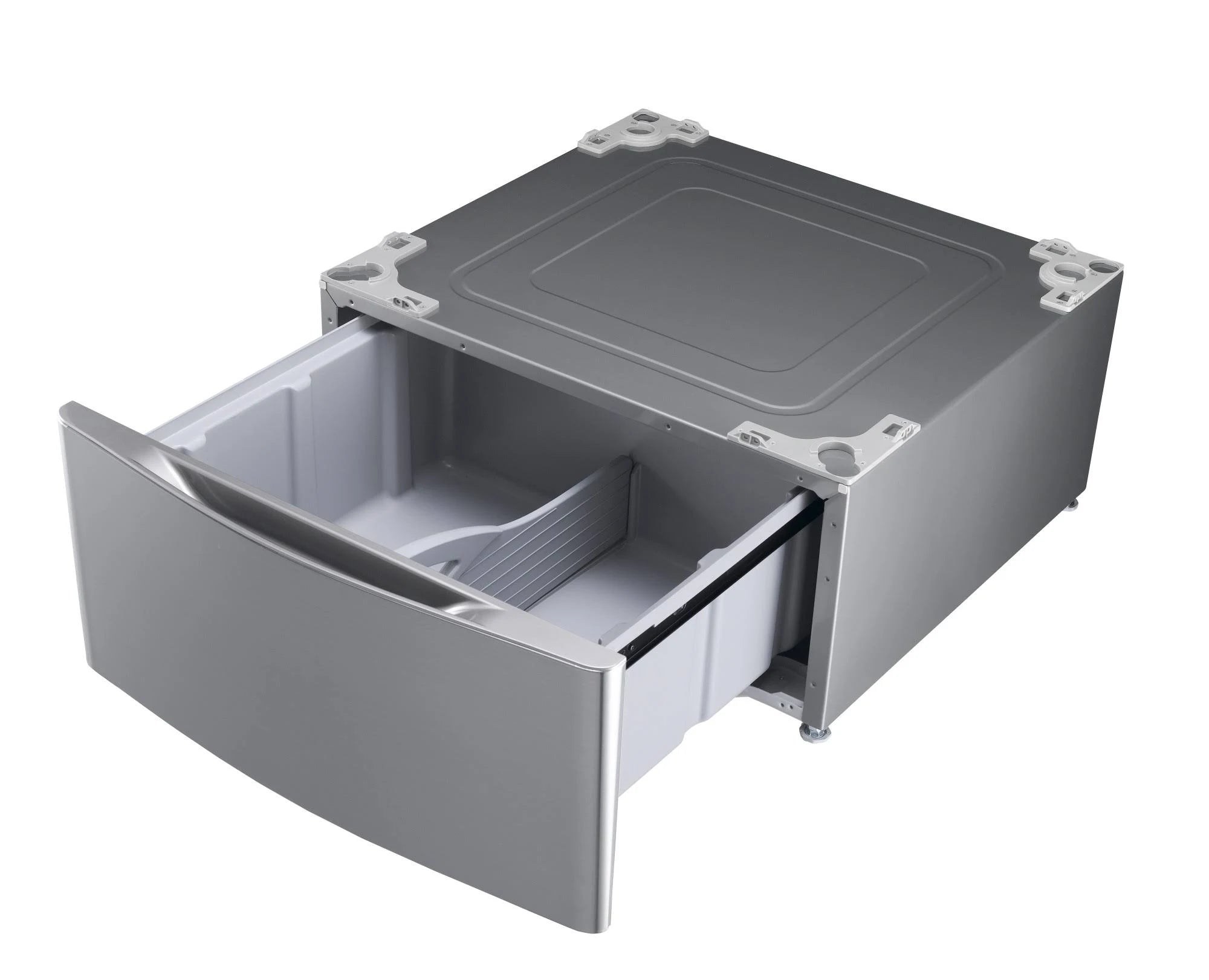 LG - 29 Laundry Pedestal with Storage Drawer - Graphite Steel - MadeInUSA