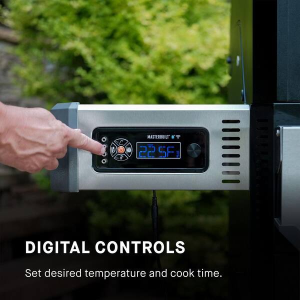 Gravity Series? 800 Digital WiFi Charcoal Grill. Griddle and Smoker in Black