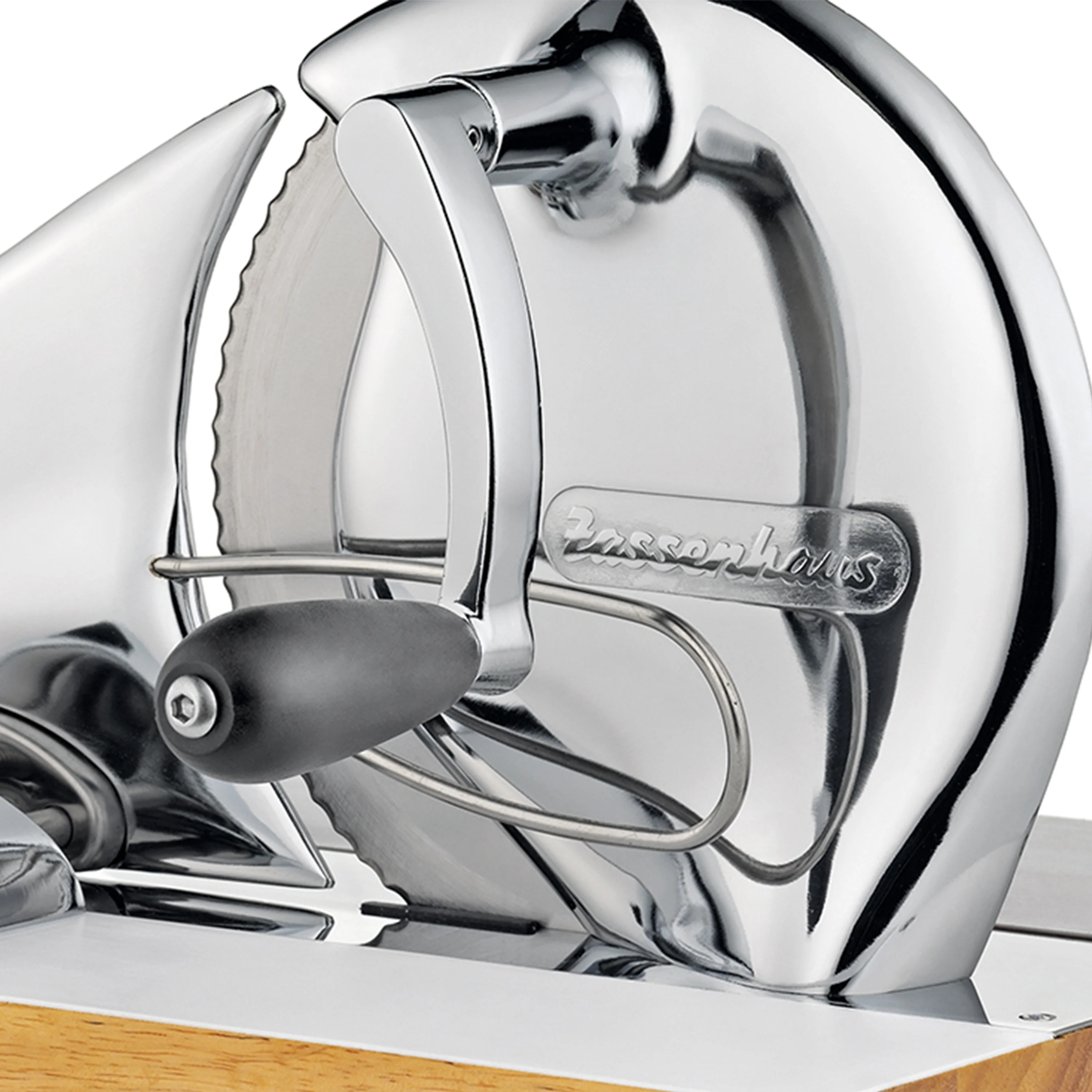 Zassenhaus Retro Hand Bread Slicer VINTAGE. Chrome - #072006