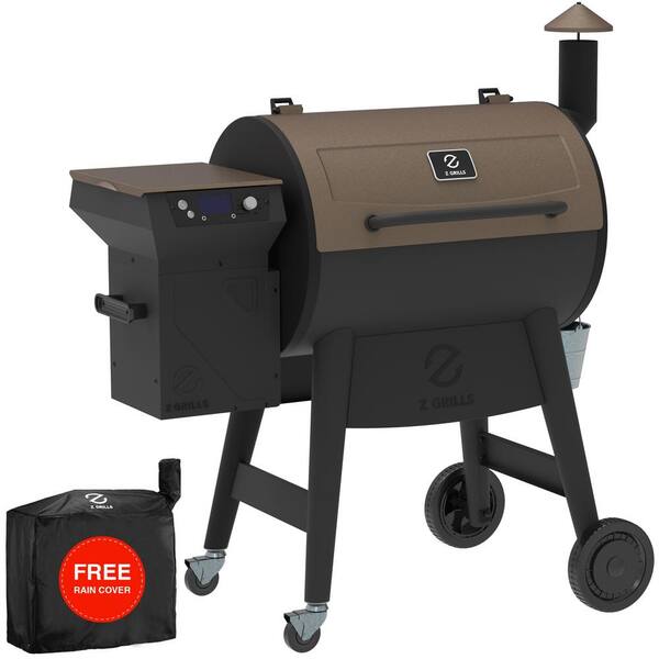 694 sq. in. Pellet Grill and Smoker in Bronze