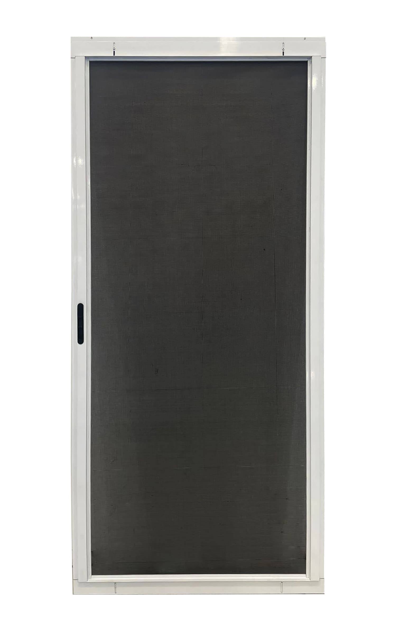 ReliaBilt 36-in x 80-in White Aluminum Sliding Patio Screen Door | MLPD-0000002