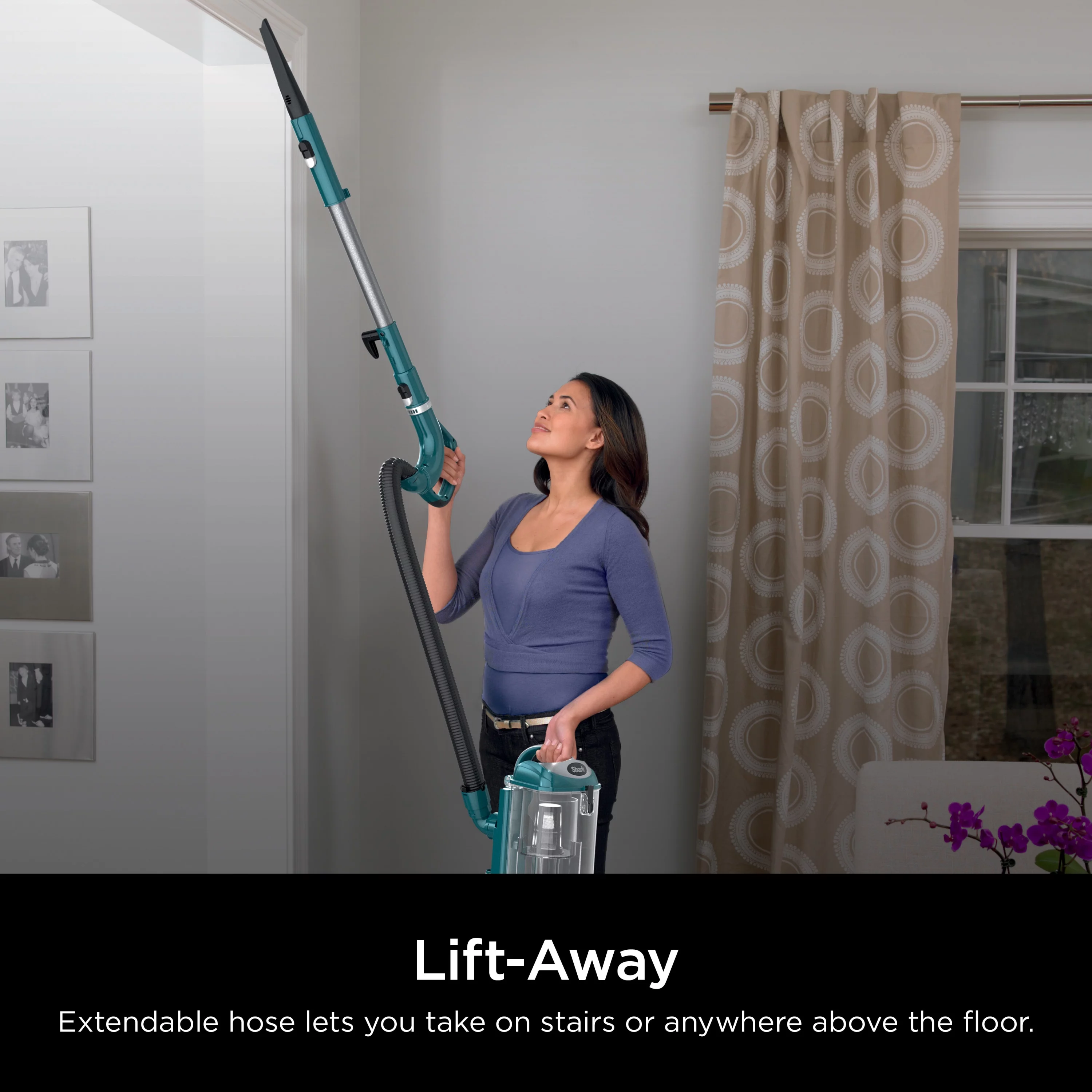 Shark Navigator Lift-Away XL Multisurface Upright Vacuum Cleaner. CU512 - MadeInUSA