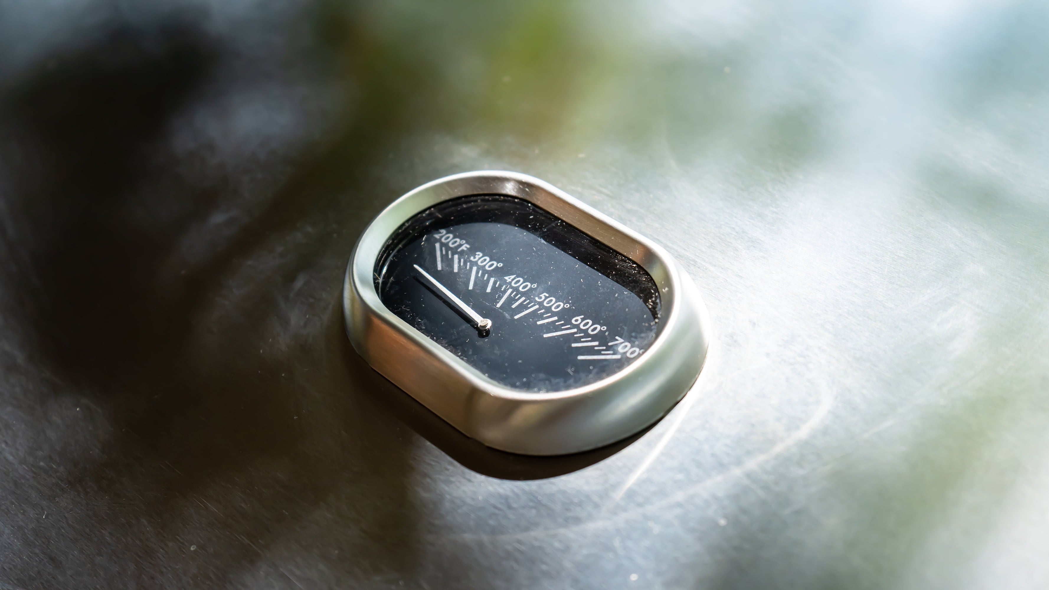 32-inch Smart Charcoal Grill with Bluetooth Meat Thermometer. LCD Display. and Temperature Probes. Stainless Steel/Black