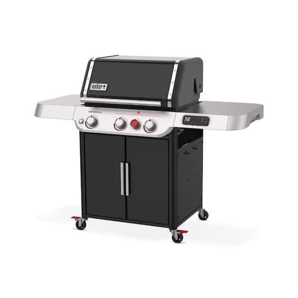 Genesis Smart EX-325s 3-Burner Propane Gas Grill in Black with Connect Smart Grilling Technology