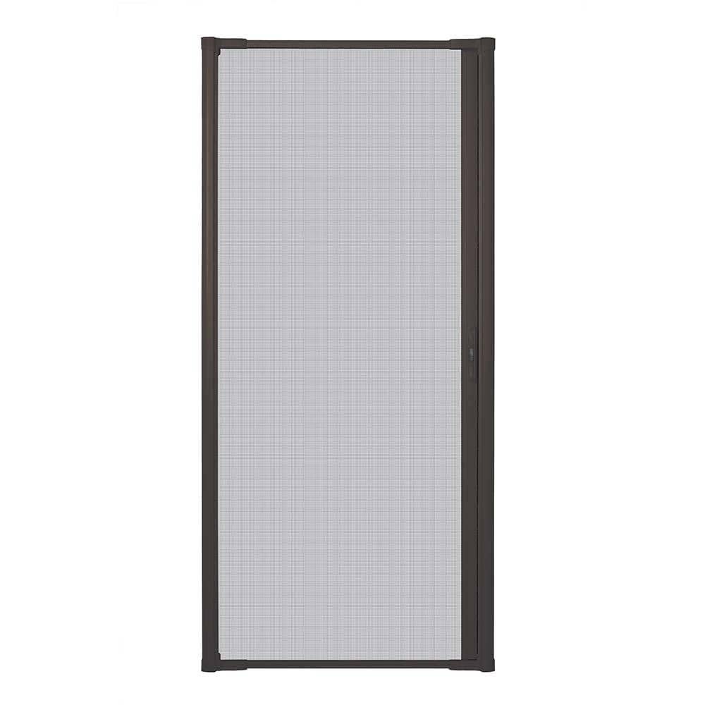Andersen Luminaire Retractable Insect Screen - Single Door Width in Bronze