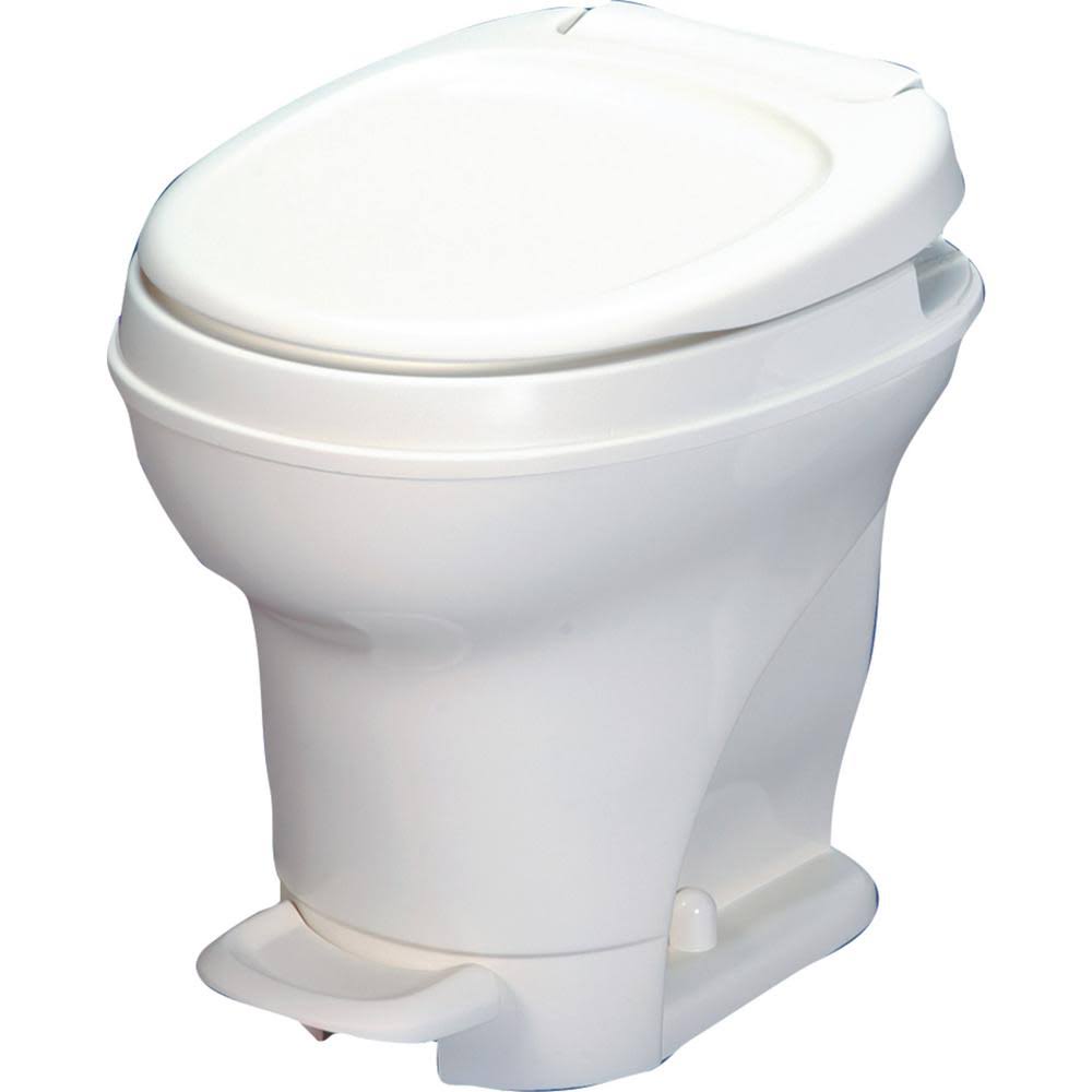 Aqua-Magic V RV Toilet Pedal Flush High Profile White Thetford 31671-Instock