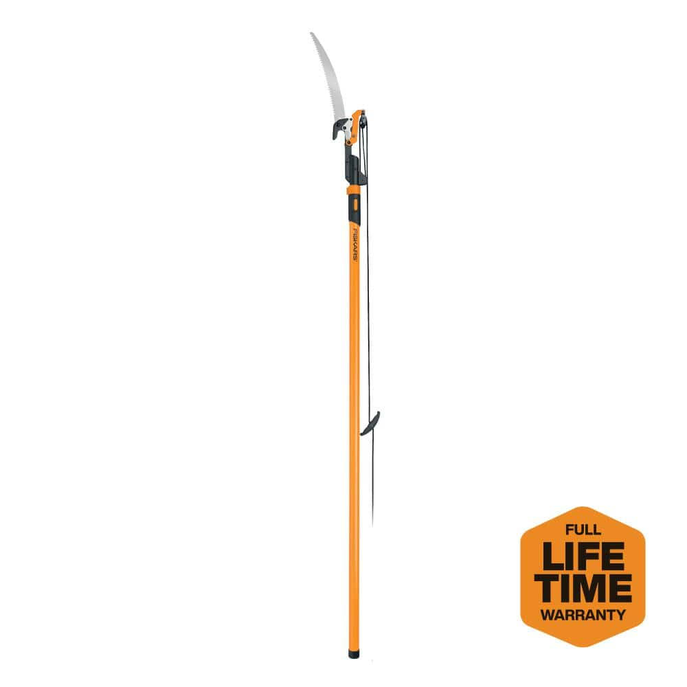 Fiskars Power-Lever Extendable Pole Saw & Tree Pruner