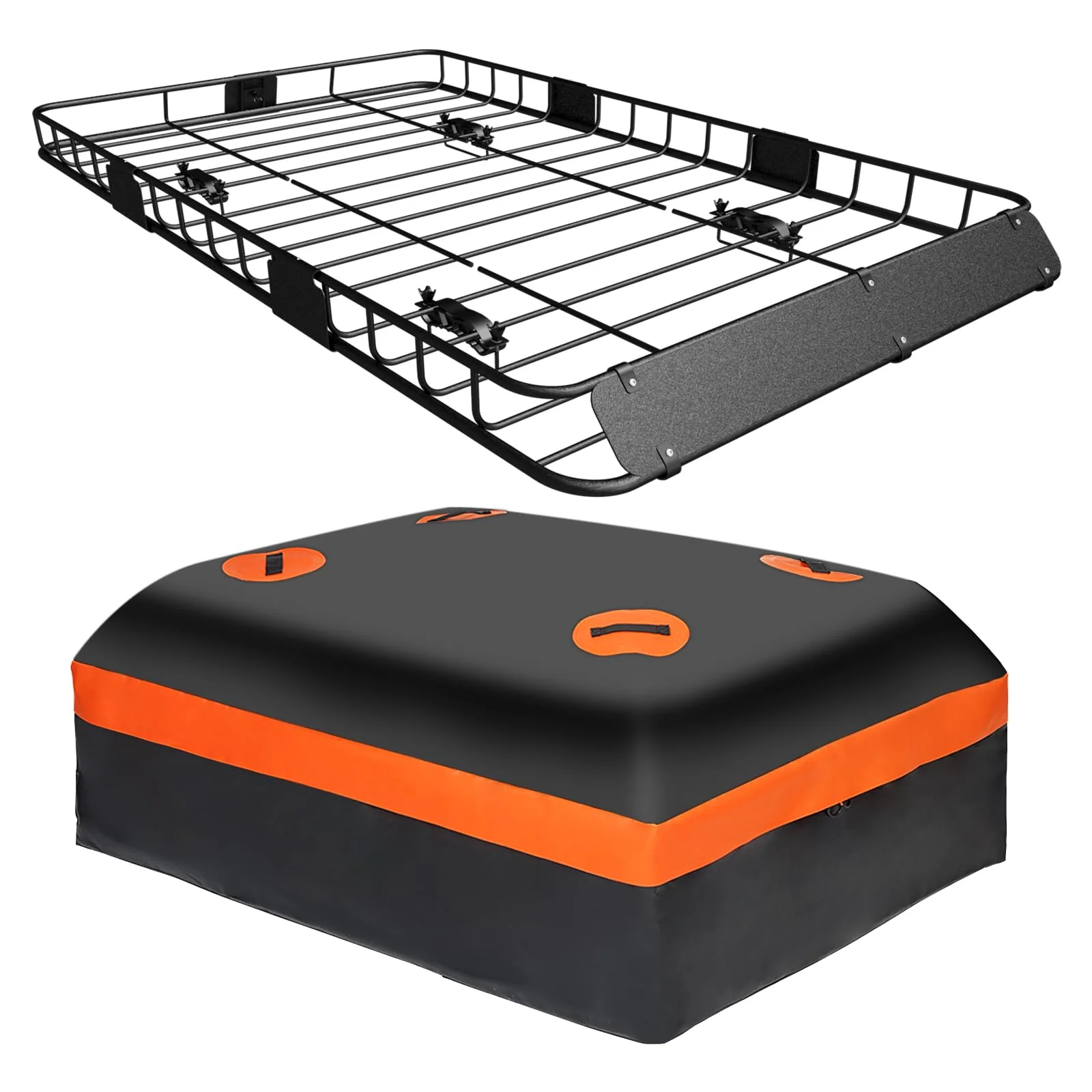 WEIZE 54 x 34 Heavy Duty Roof Rack. Rooftop Cargo Carrier Basket