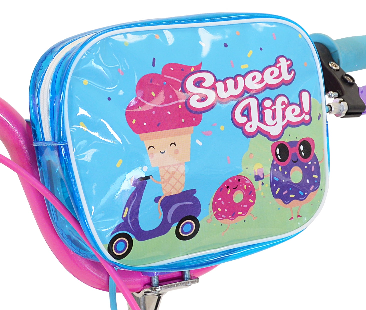 18 Sweetness Girls Bike. Purple/Pink/Blue