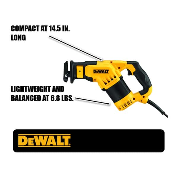 12 Amp Compact Corded Reciprocating Saw