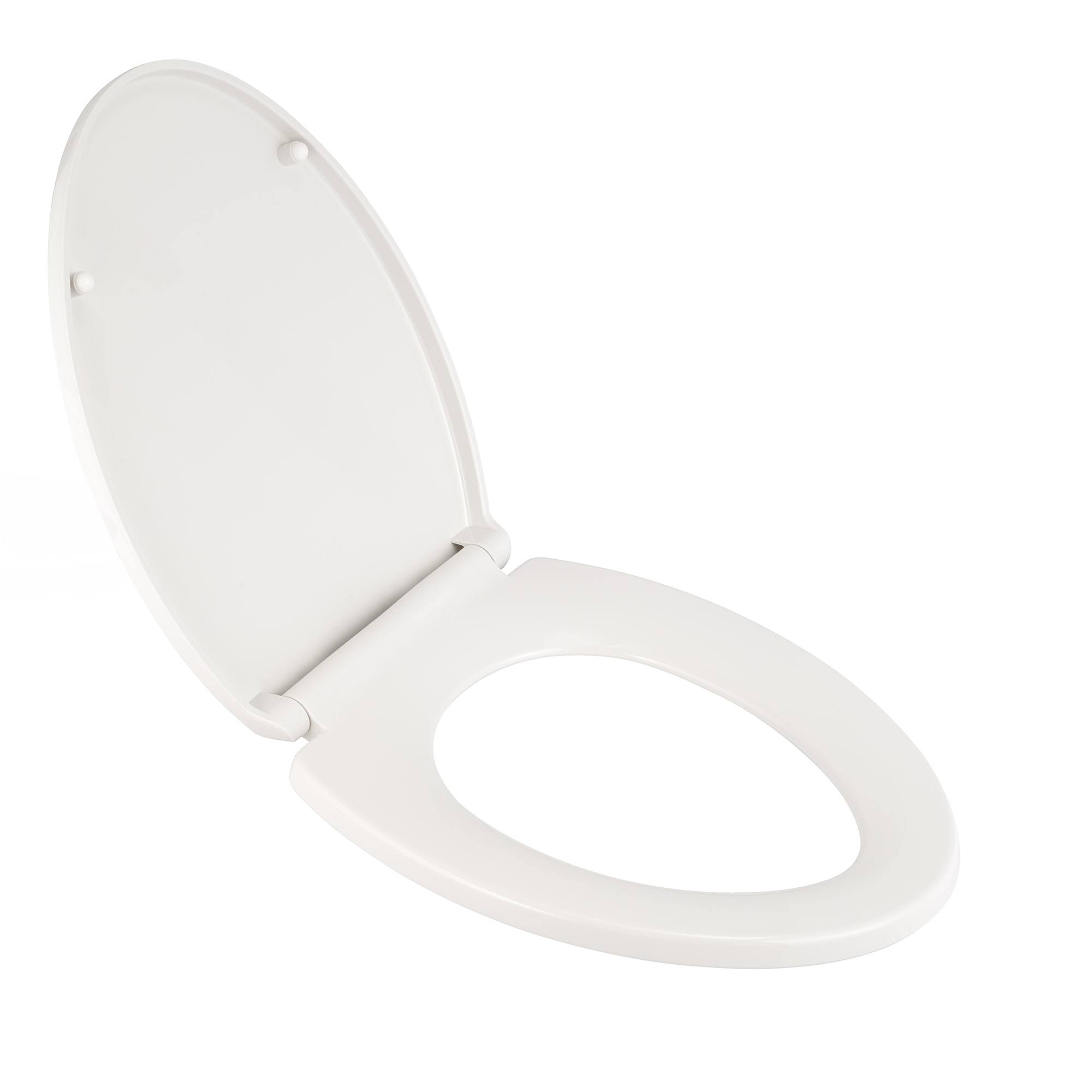American Standard Elongated Closed Front Toilet Seat and Lid, White