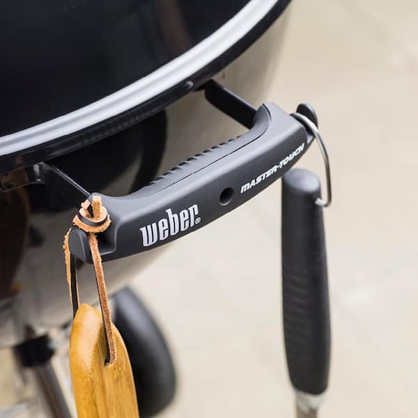 22 in. Master-Touch Charcoal Grill in Black with Built-In Thermometer