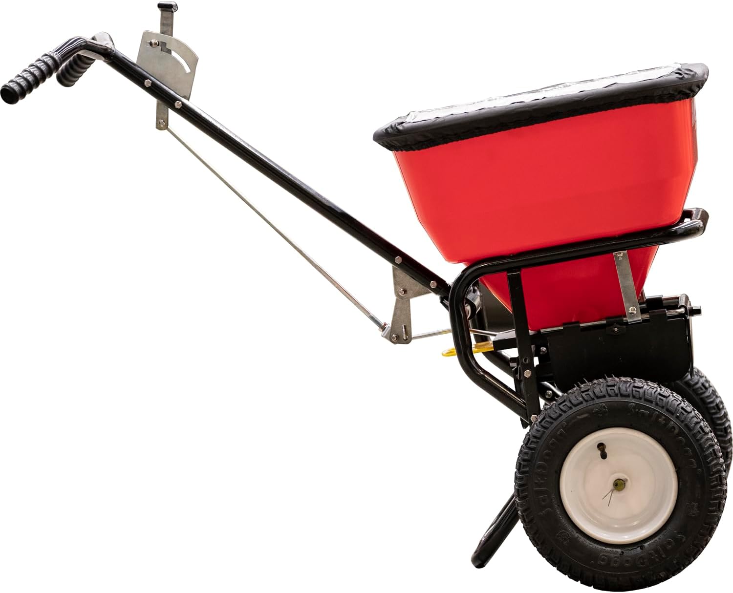 Multi-Purpose Walk Behind Push Spreader 3039632R Grounds Keeper. 100 Pound Capacity. Multi Use Tool for Grass Seed. Salt. De-Icer. Fertilizer and Seeds � Spreader