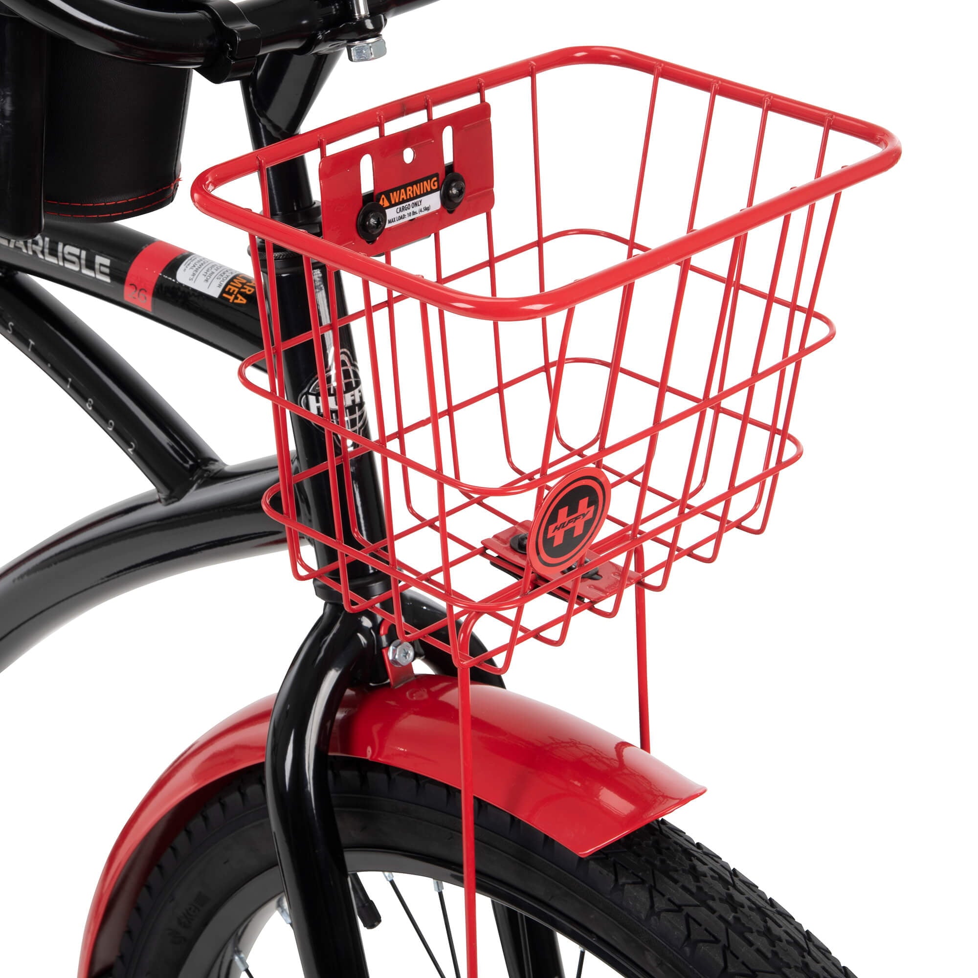 26 In. Carlisle Men��s Comfort Cruiser Bike. Black