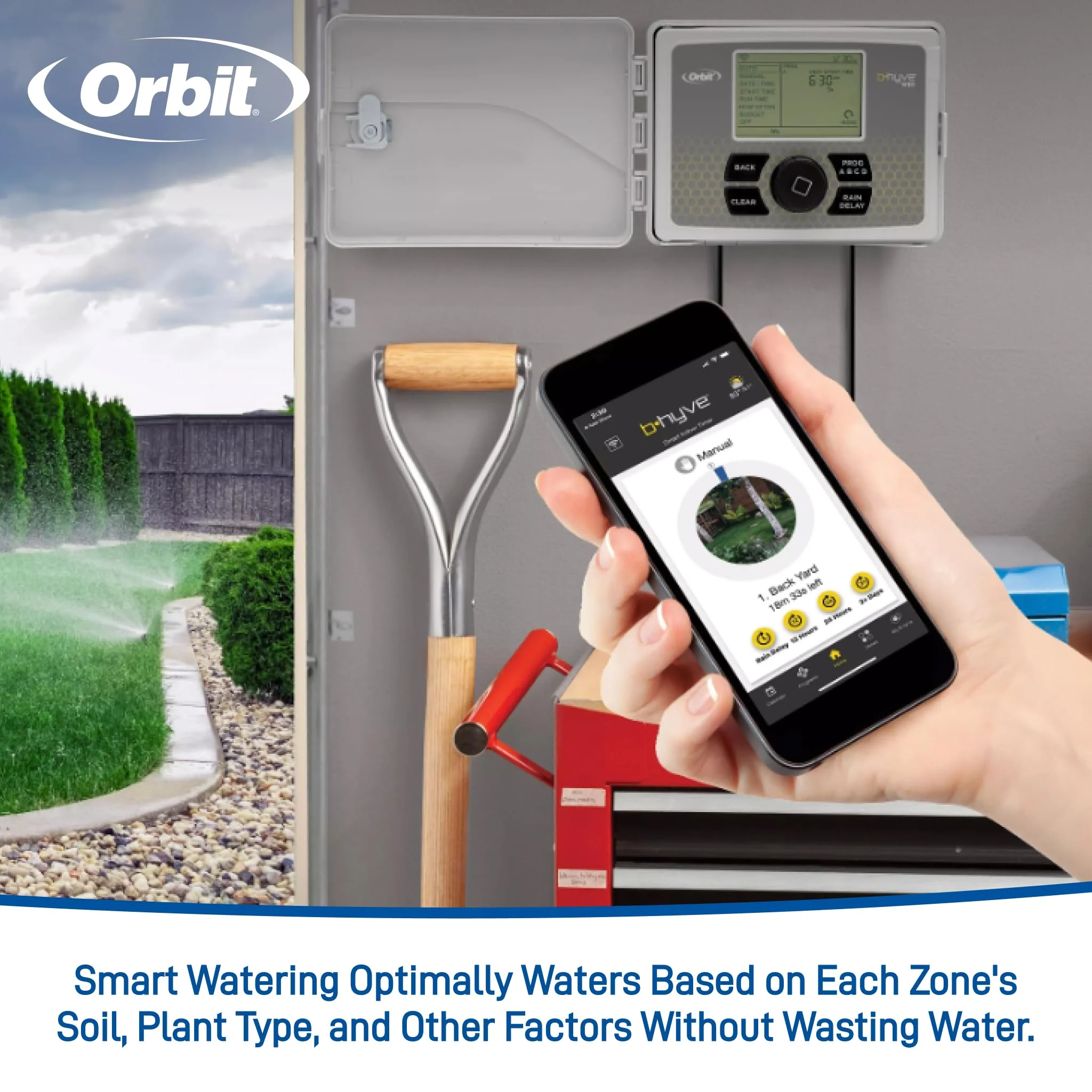 Orbit Smart 6-Station WiFi Sprinkler System Controller