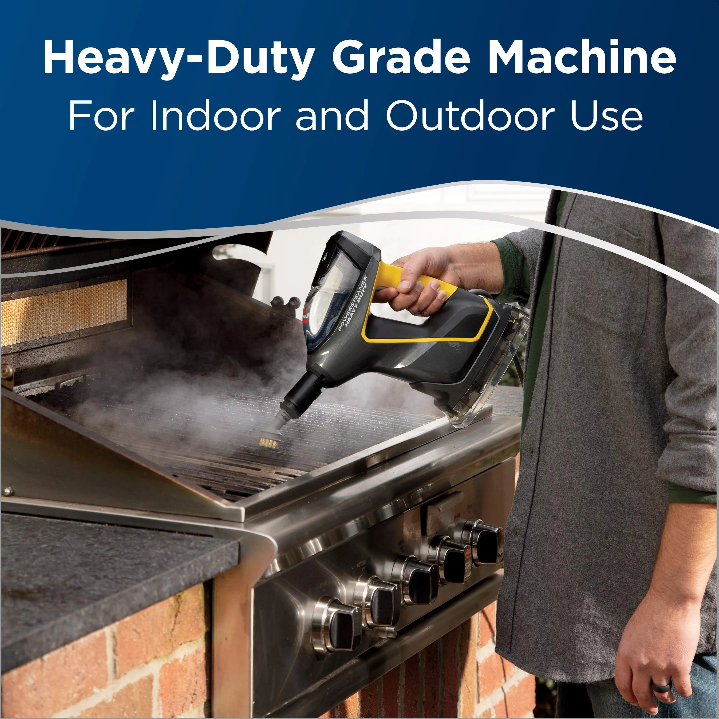 BISSELL Power Steamer Heavy Duty 3-in-1 Steam Mop