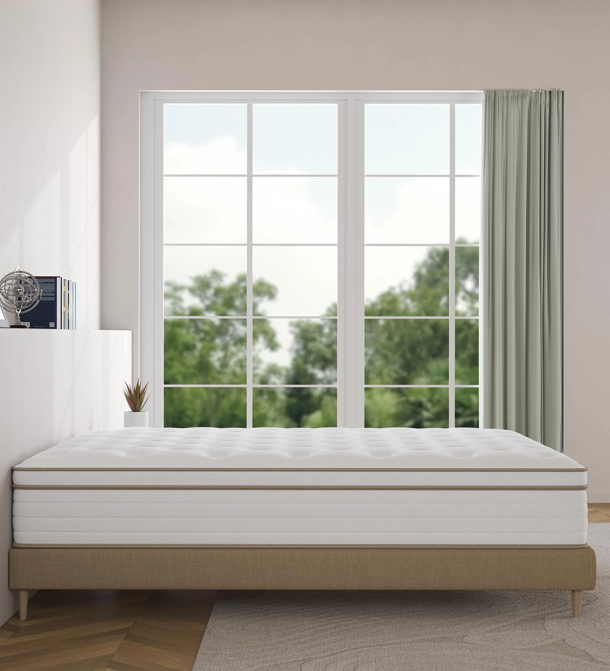 KOANTTI 12 Inch Medium Firm Memory Foam Mattresse