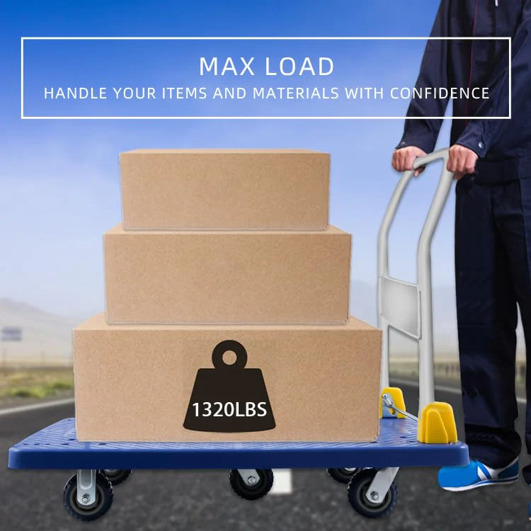 YSSOA Foldable Platform Truck with 1320lb Weight Capacity