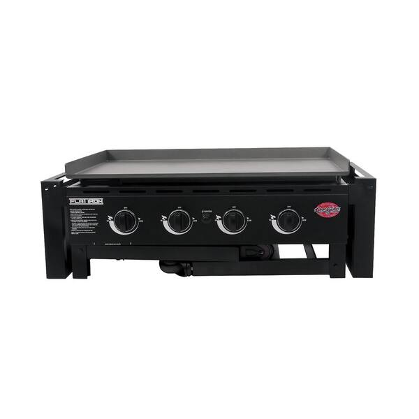 4-Burner Propane Gas Griddle in Black