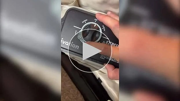 Ivation EZ-Bed Queen Air Mattress with Built in Pump. Deflate Defender Technology Inflatable Mattress - MadeInUSA