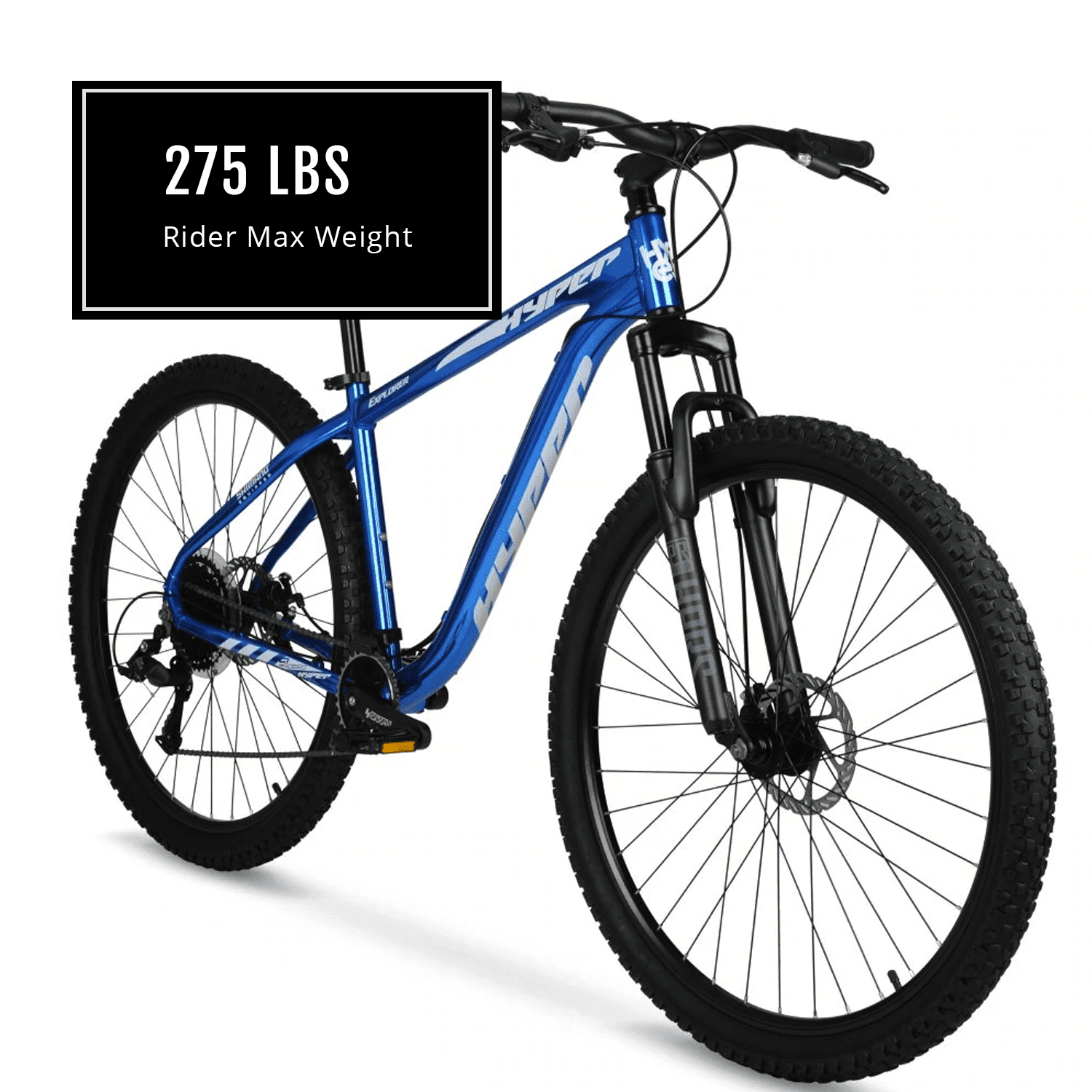 Bicycle Men's 29 Explorer Mountain Bike. Hard Tail. Blue