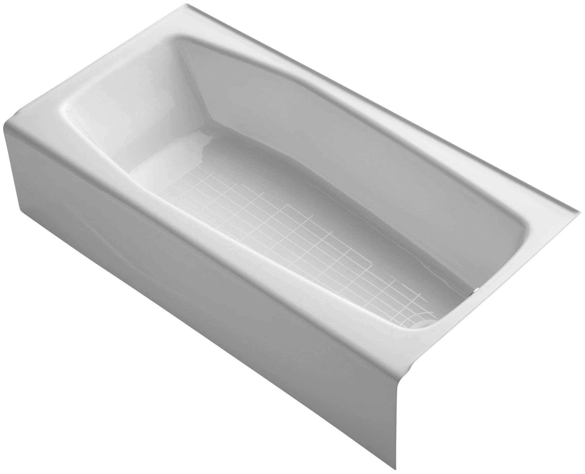 Kohler Villager 5 ft. Right Hand Drain Bathtub in White K-716-0