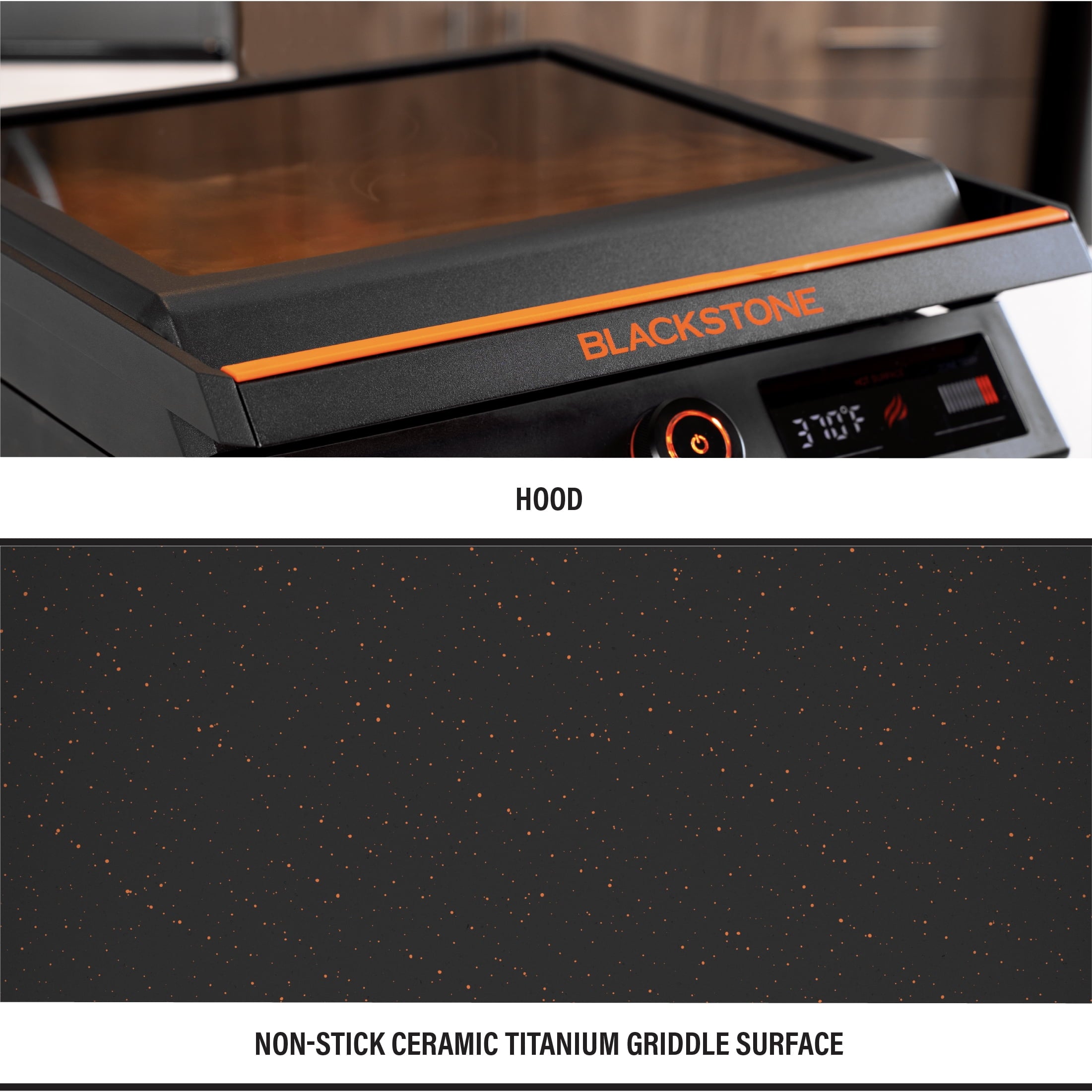 E-Series 17 Electric Tabletop Griddle with Hood