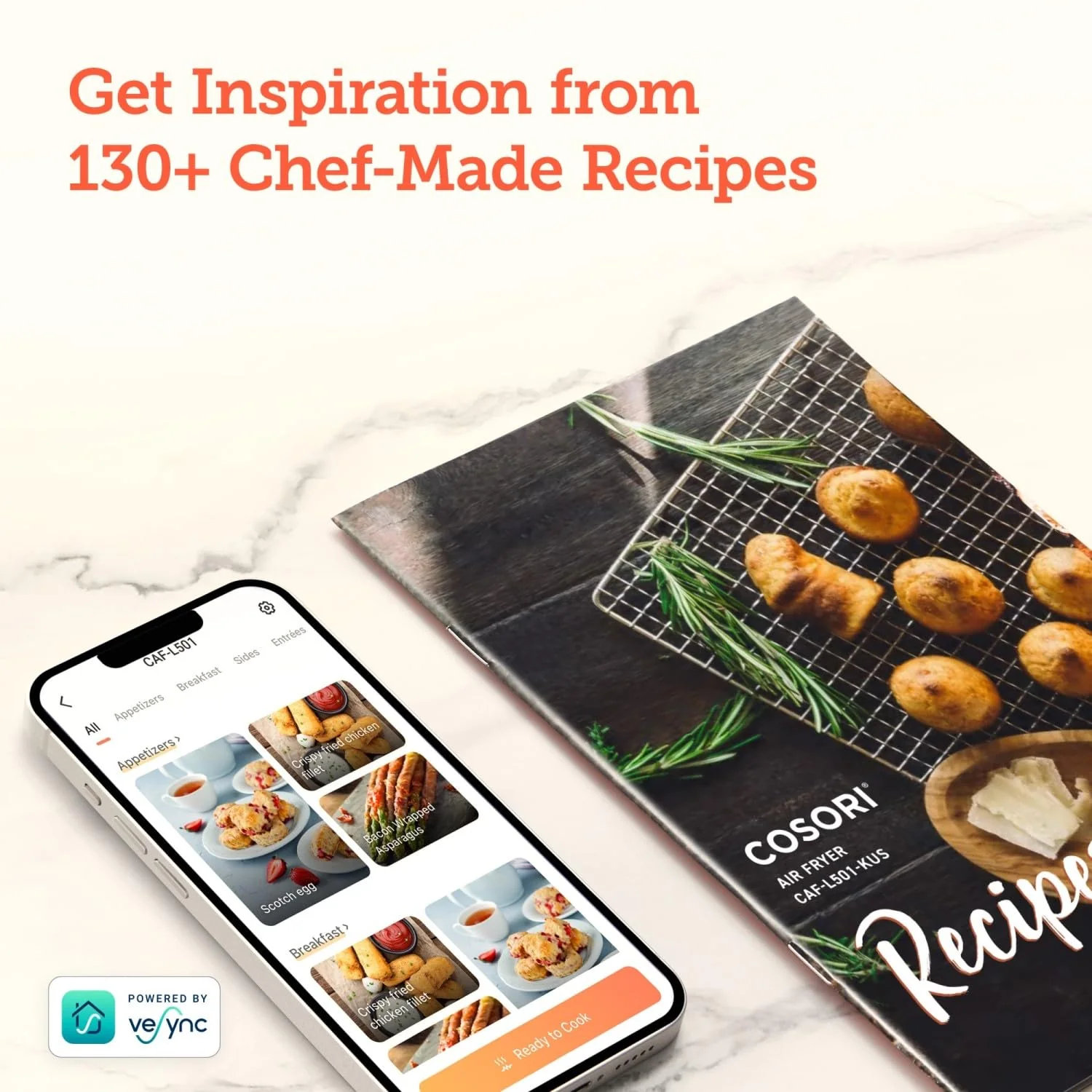 COSORI Pro LE 5-Qt Compact Airfryer. UP to 450?H