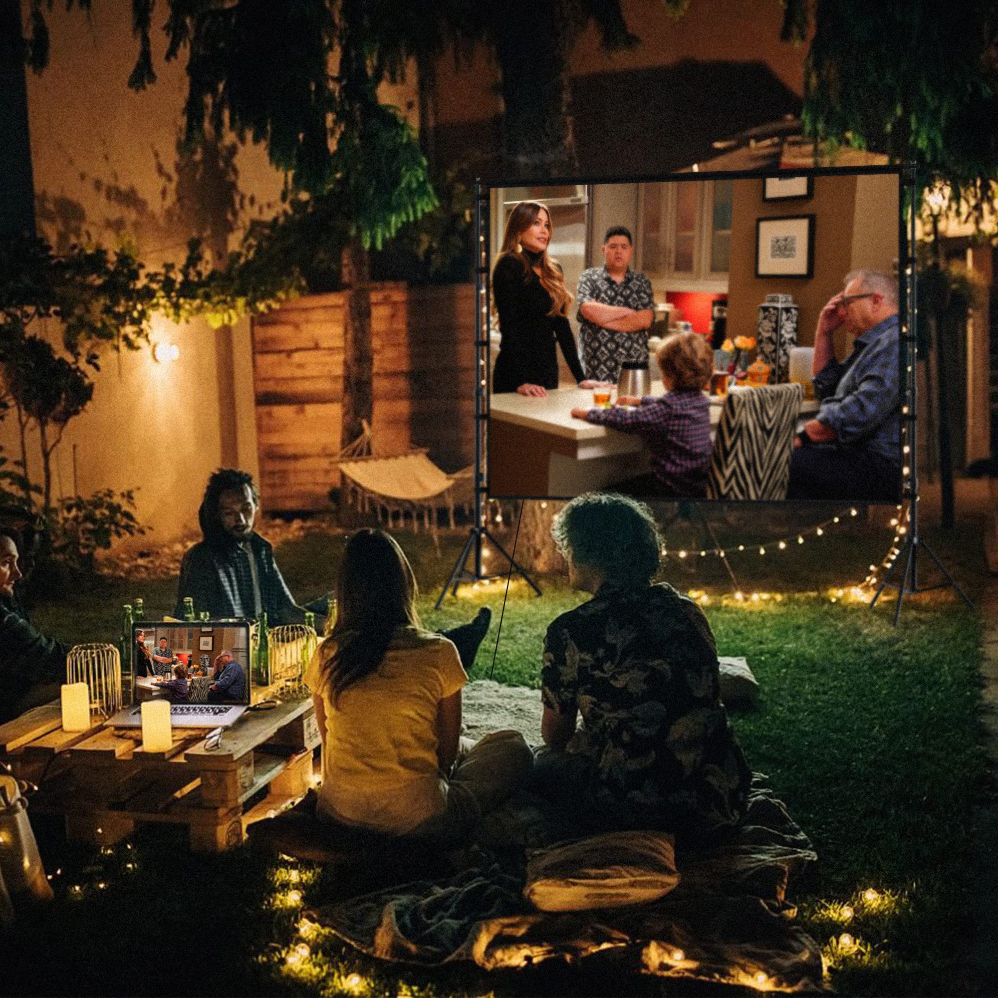 150 inch Large Indoor Movie Projection Screen