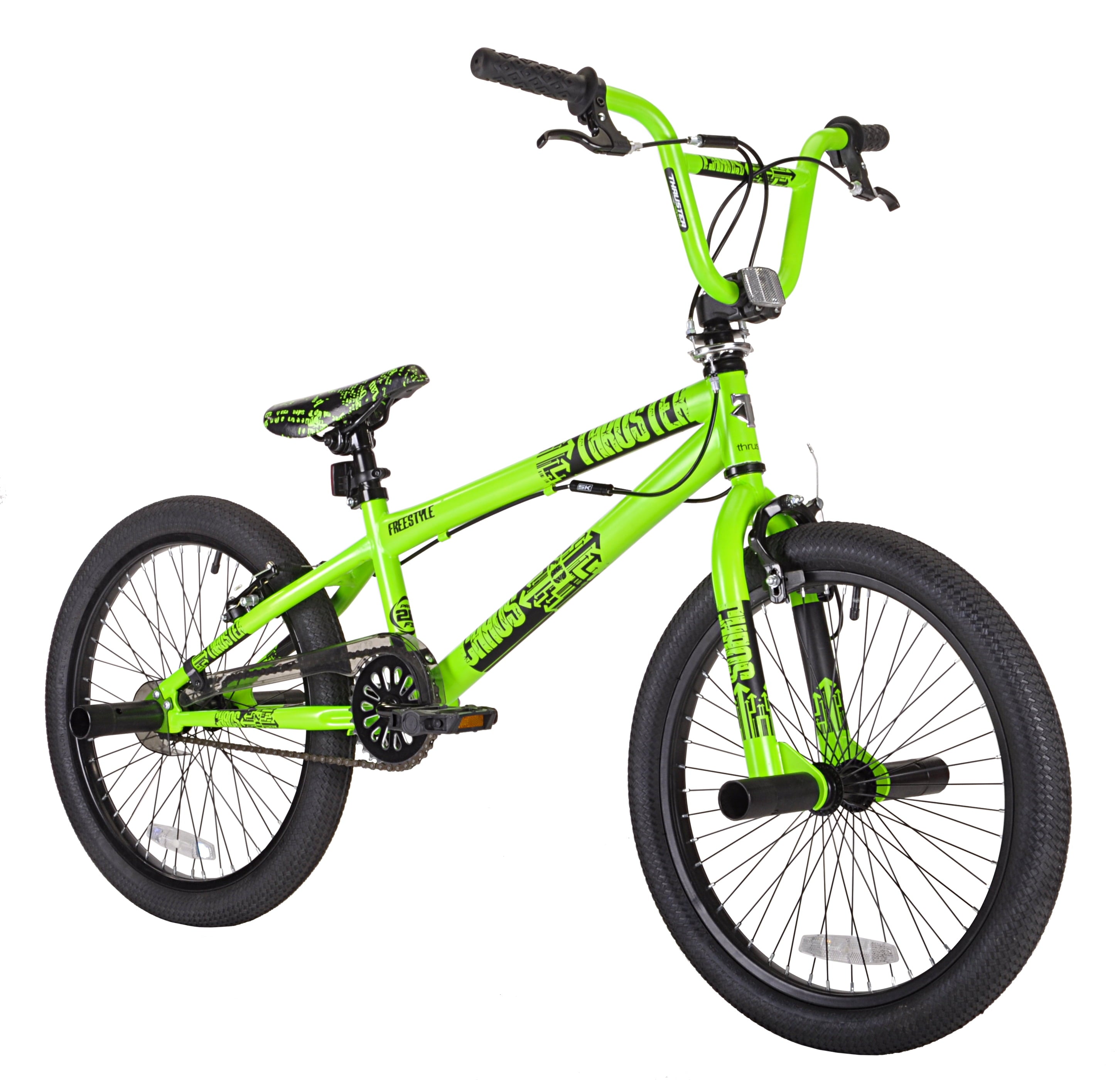 20 Thruster Chaos BMX Boy's Bike. Green