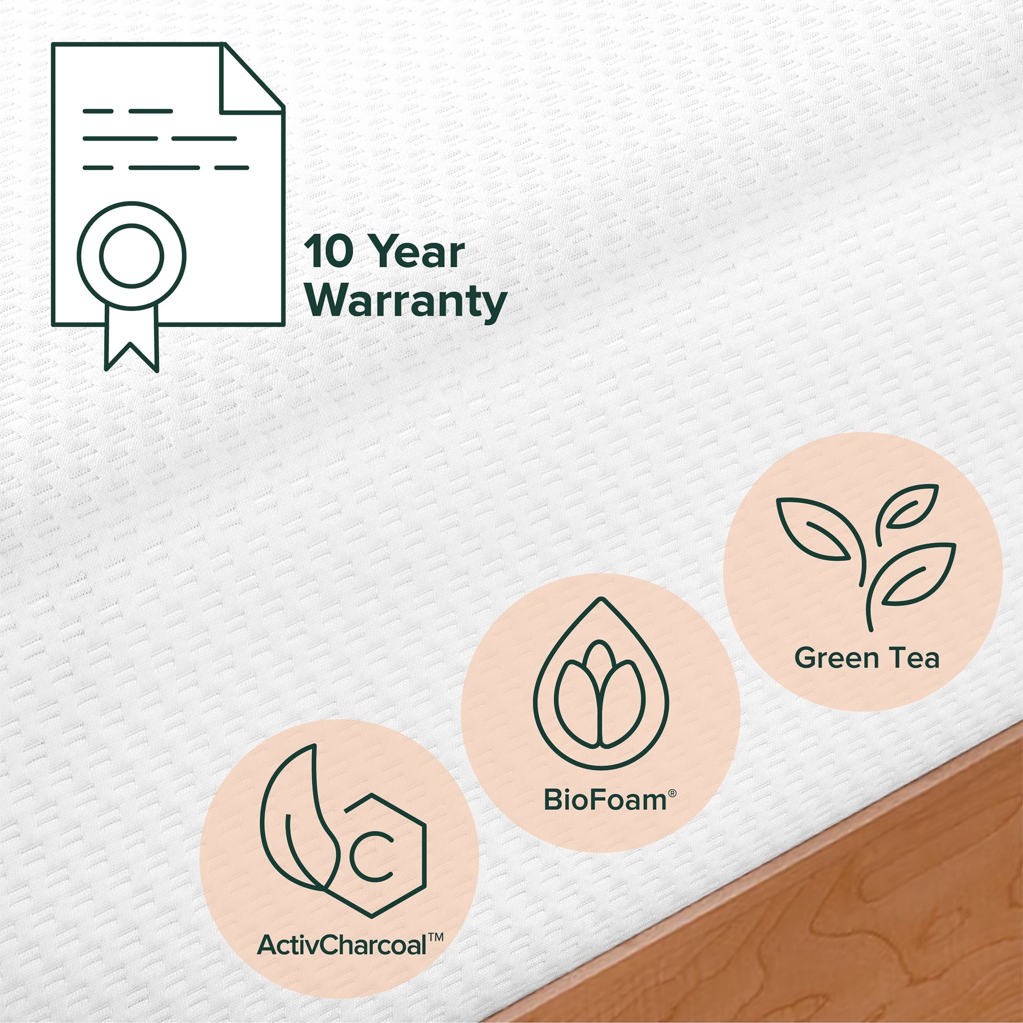 Sensations by Zinus Serenity 8 Memory Foam Mattress. Full