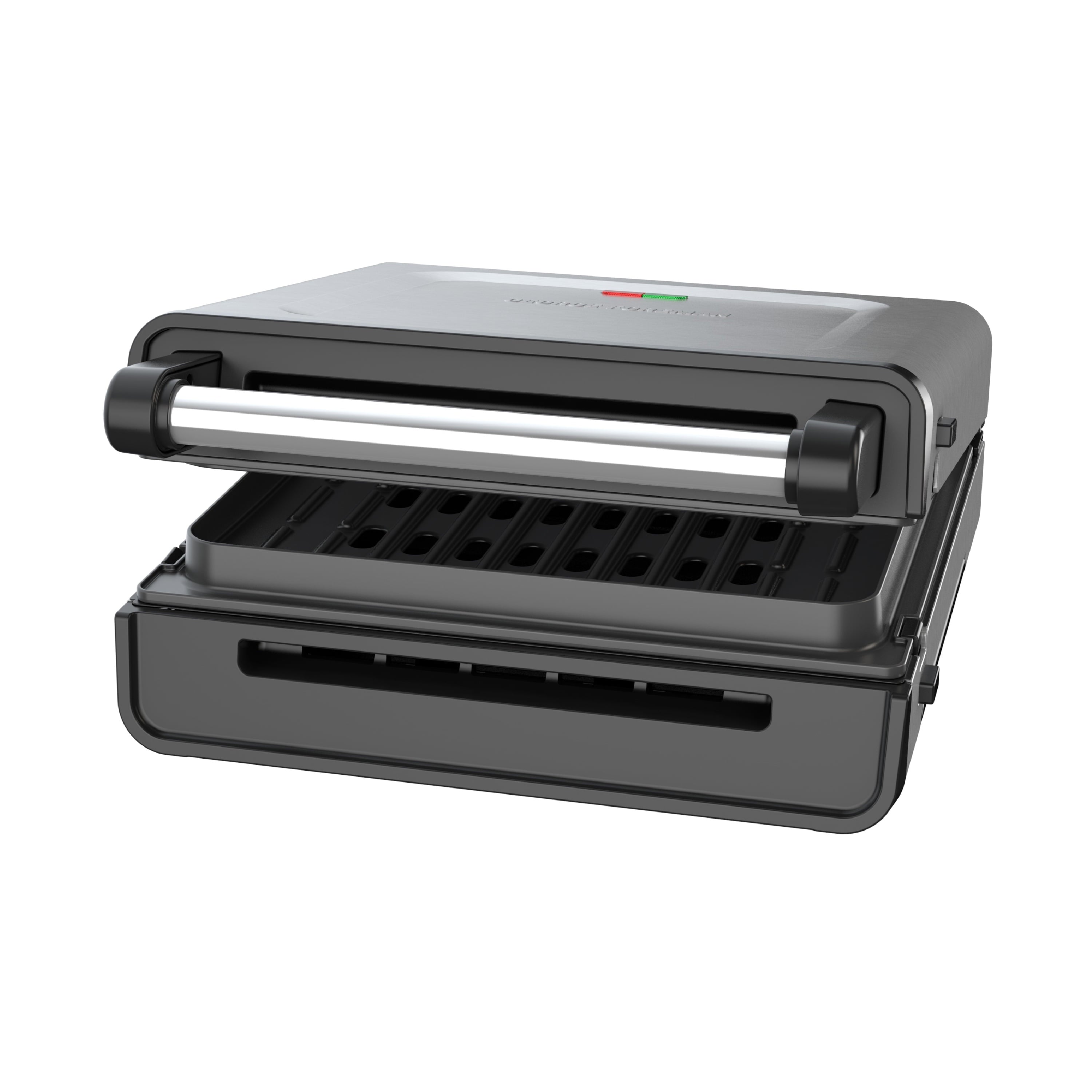 Foreman Contact Smokeless - Ready Grill. Family Size (4-6 Servings). GRS6090B-1