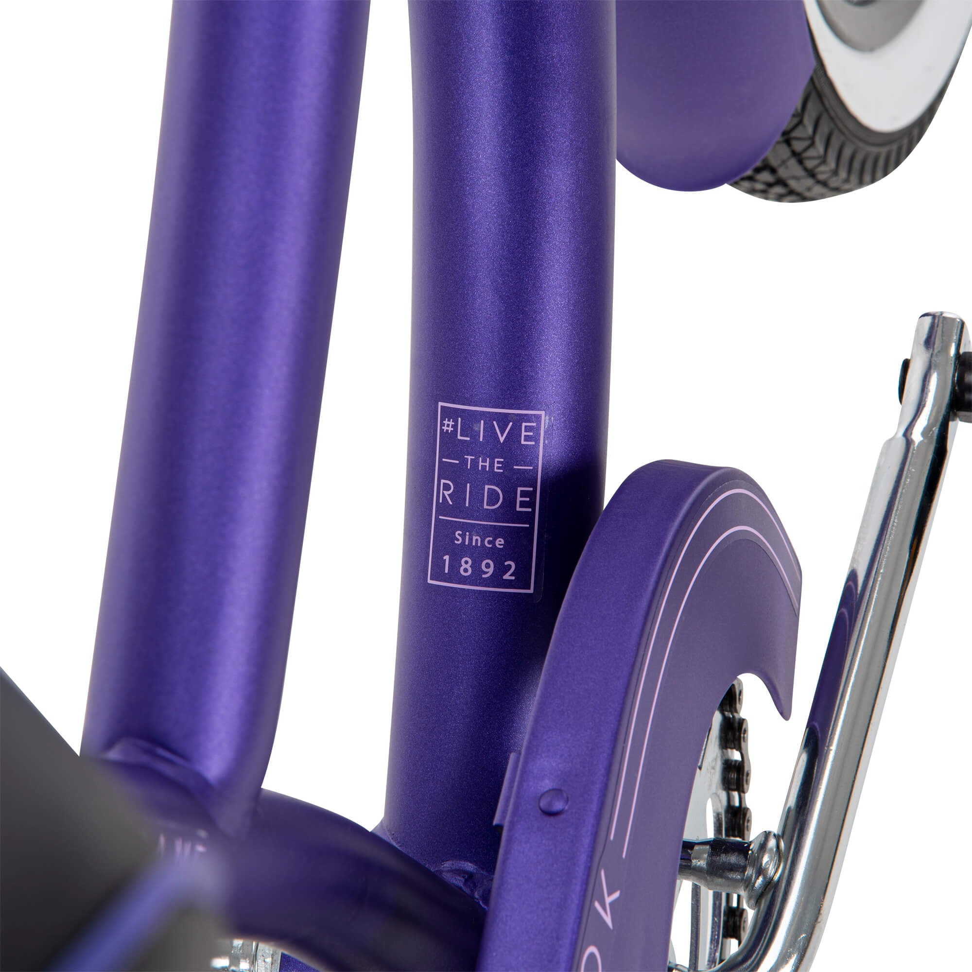 26 Cranbrook Women's Beach Cruiser Bike. Purple