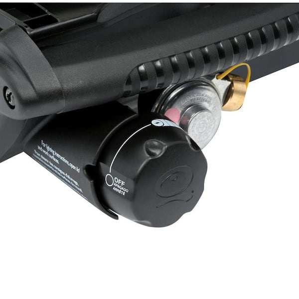 Q 2200 1-Burner Portable Propane Gas Grill in Titanium with Built-In Thermometer