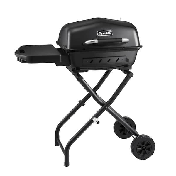 Portable Charcoal Grill in Black