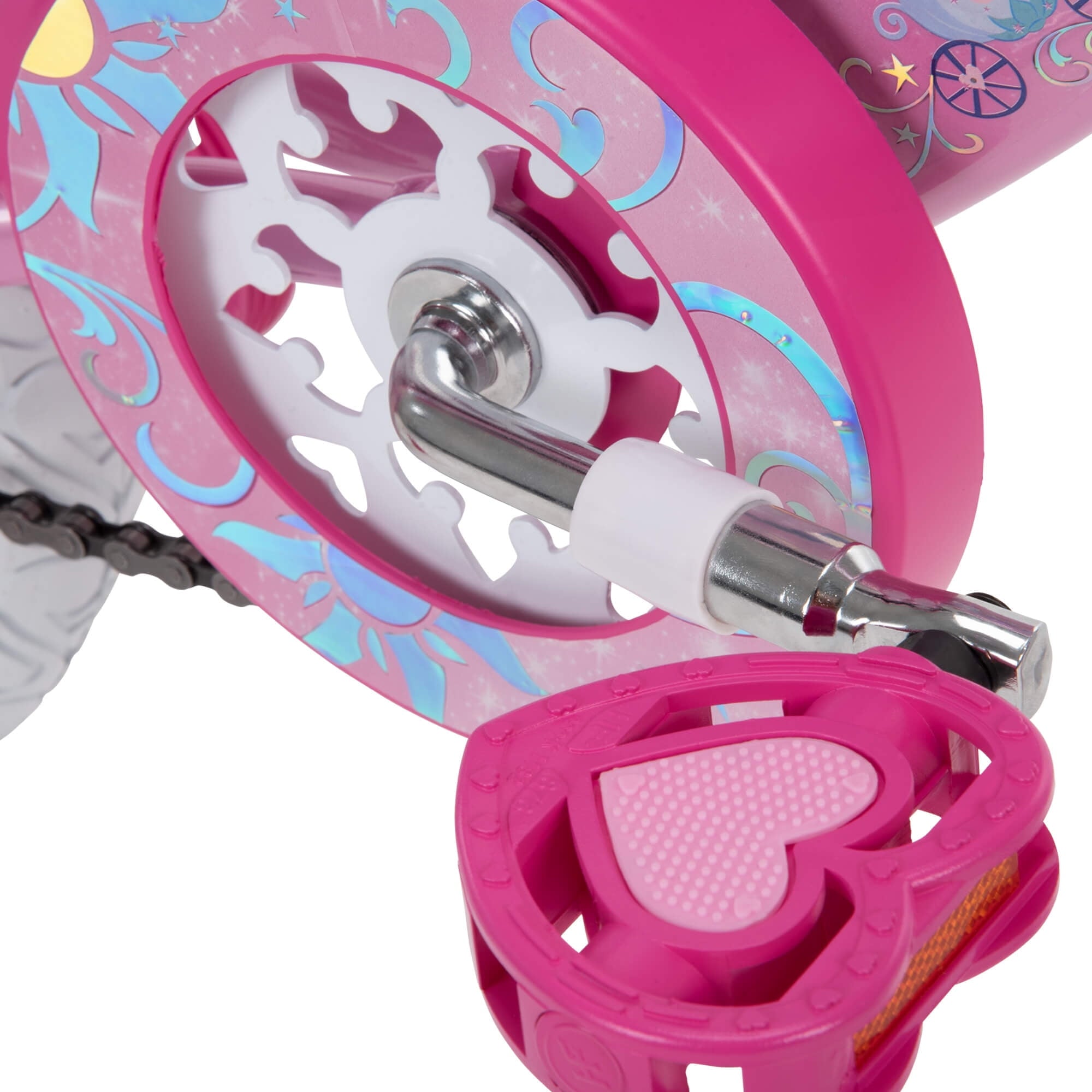 Princess Girls' 16 Sidewalk Bike with Training-Wheels by Huffy . Pink