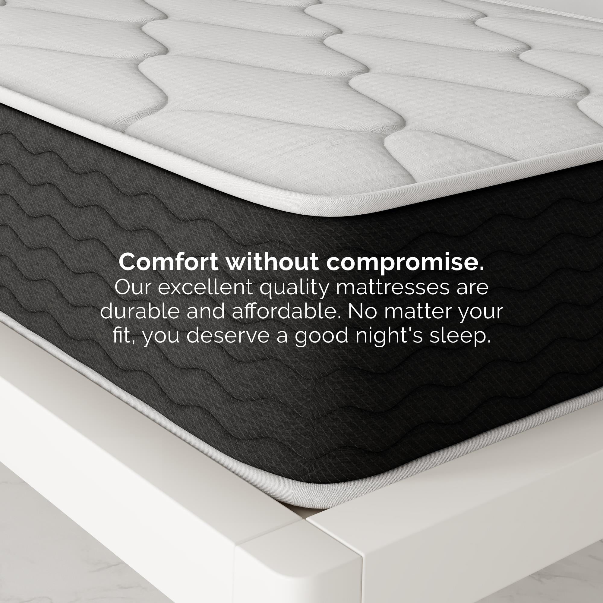 Sleep Dream 10 Independently Encased Coil Hybrid Mattress. Twin