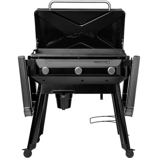 Flatrock 3 Cooking Zone 594 sq in Flat Top Propane Griddle in Black