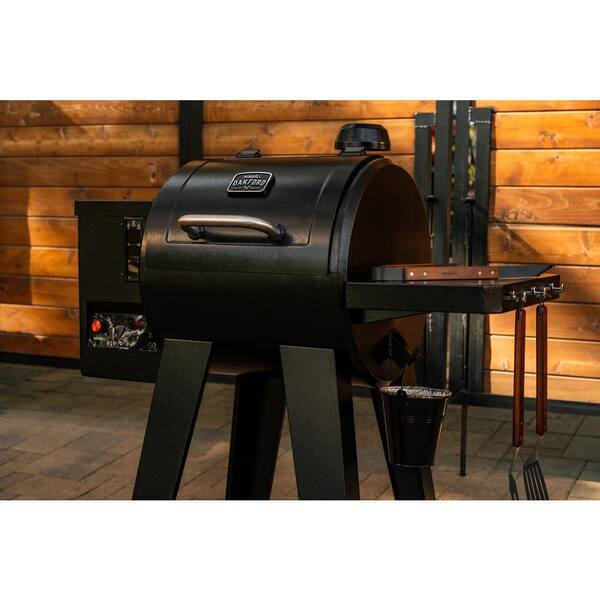 Oakford 580 Wifi Pellet Grill Smoker in Black